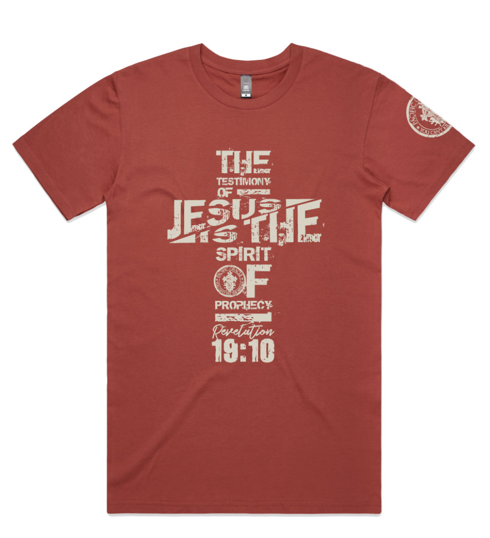 Spirit of Prophecy T Shirt - Coral