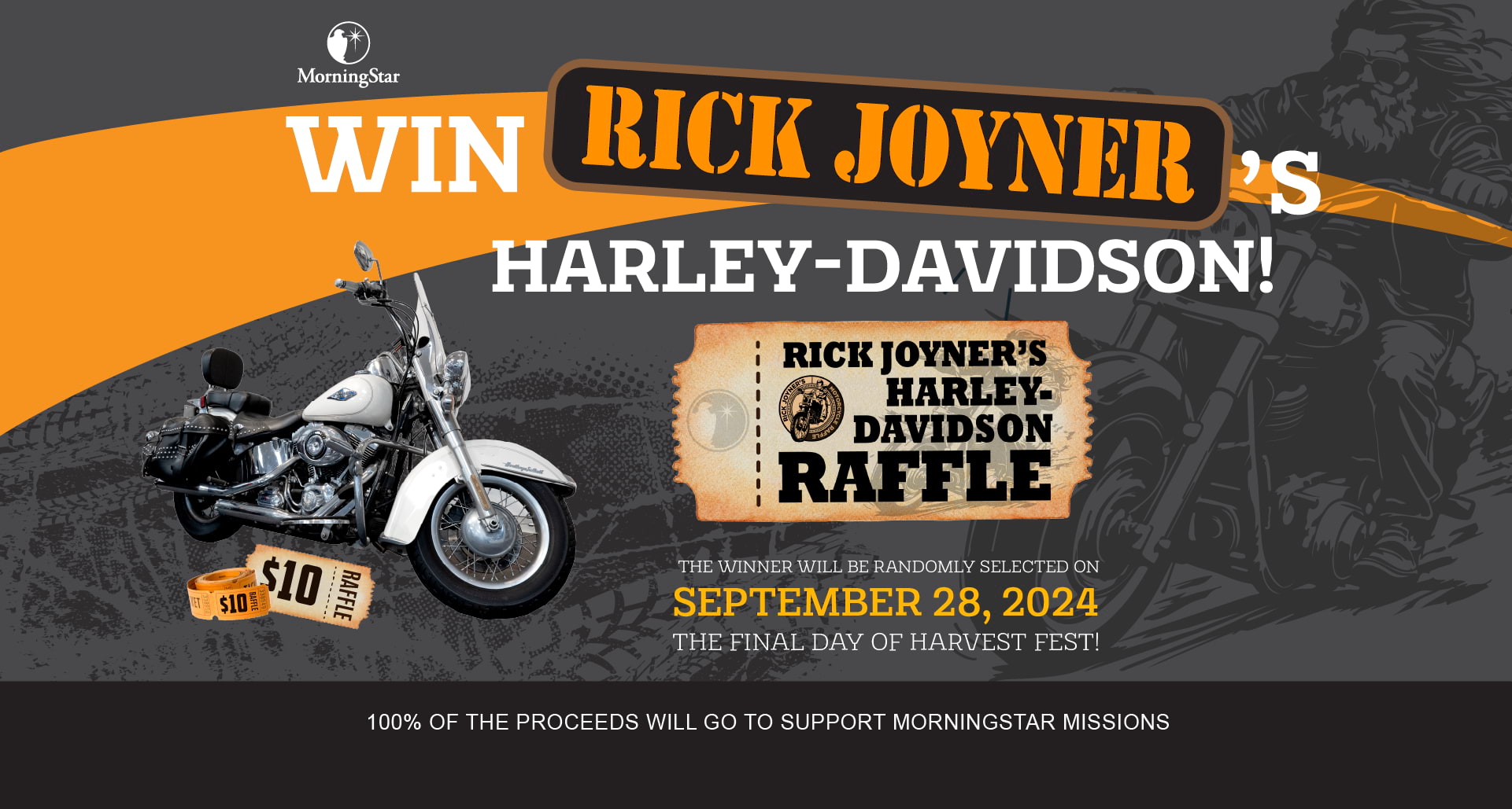 Rick Joyner's Harley-Davidson Raffle
