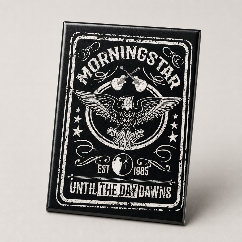 MorningStar Vintage Refrigerator Magnet secondary product mockup
