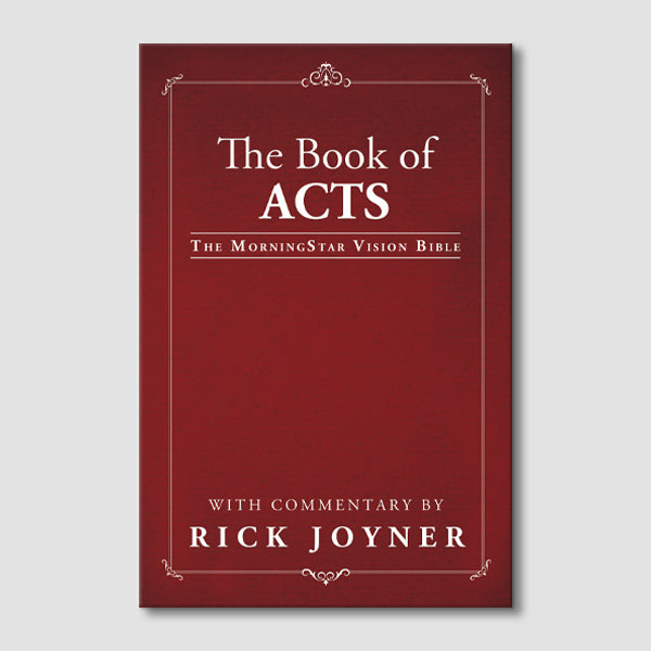 The Book of Acts (MorningStar Vision Bible)