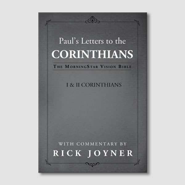 Paul's Letters to the Corinthians (MorningStar Vision Bible)